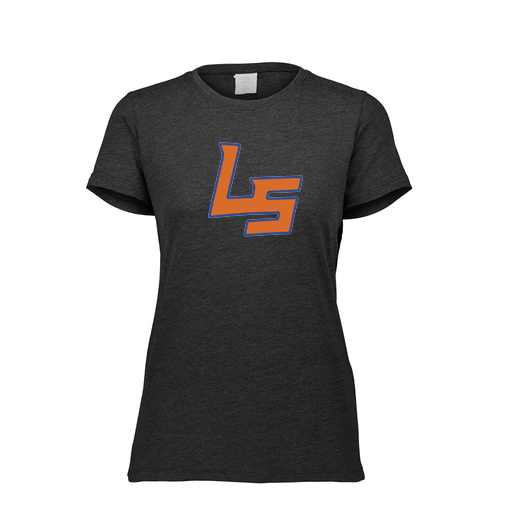 [FTSCUBBK-FAXS-LOGO1] Decker Women's Tri-Blend T-Shirt - Short Sleeve (Female Adult XS, Black, Logo 1)