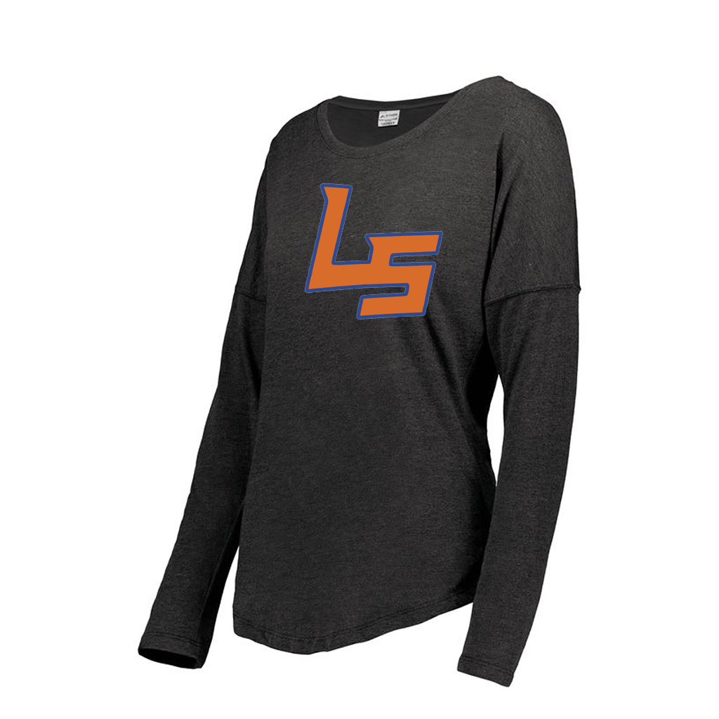 Decker Women's Tri-Blend T-Shirt - Long Sleeve