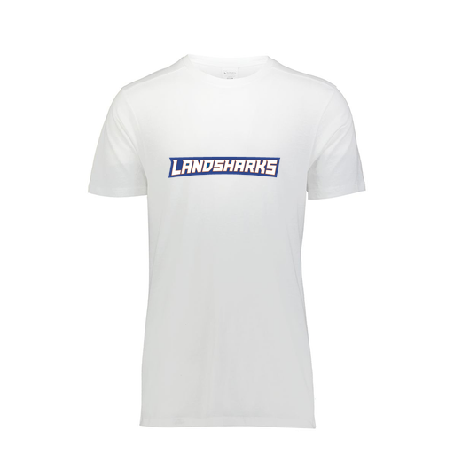 [FTSCUBWH-AS-LOGO2] Decker Men's Tri-Blend T-Shirt - Short Sleeve (Adult S, White, Logo 2)