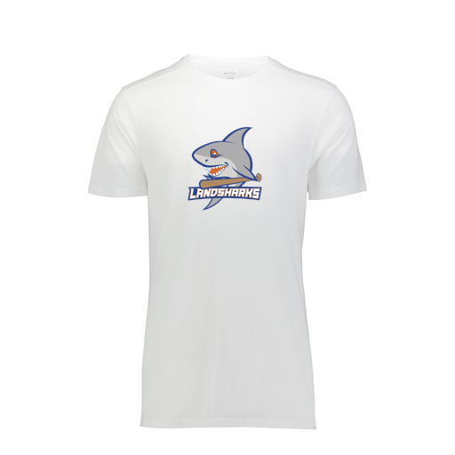 [FTSCUBWH-AS-LOGO3] Decker Men's Tri-Blend T-Shirt - Short Sleeve (Adult S, White, Logo 3)