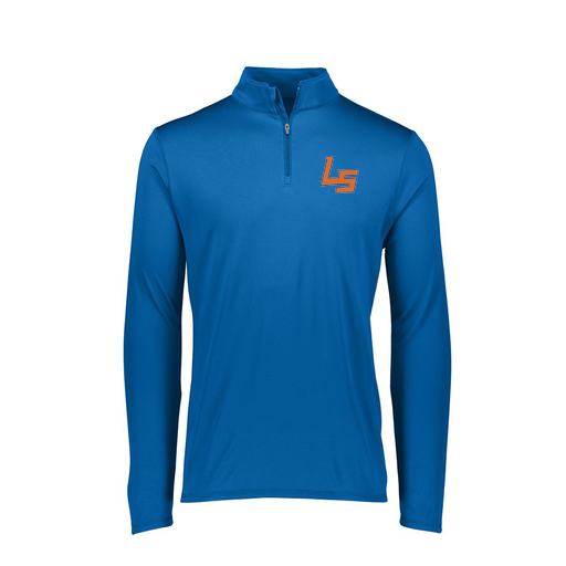 [FTLQFLRY-FAXS-LOGO1] Decker Women's Flex-Lite 1/4 Zip Shirt (Female Adult XS, Royal, Logo 1)